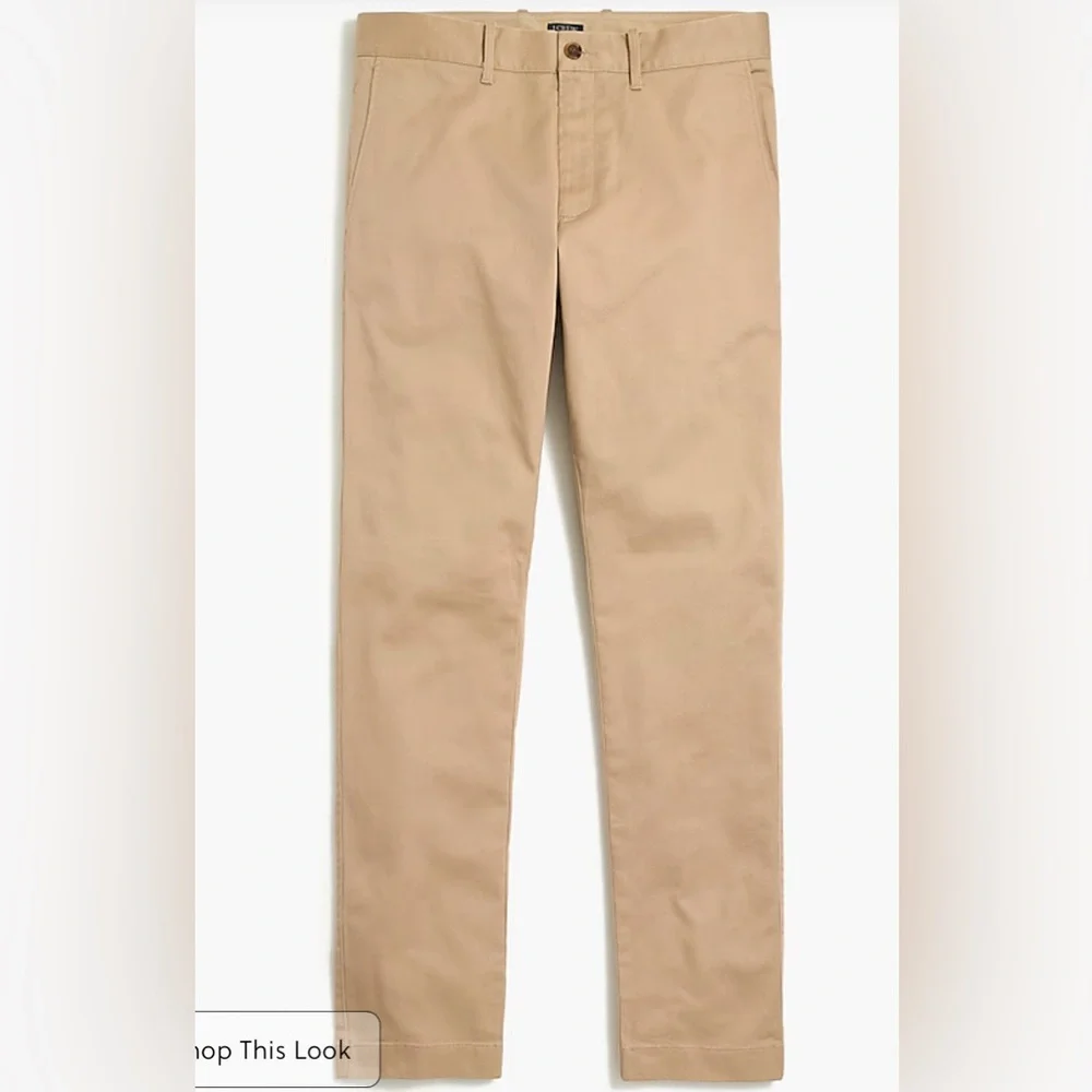 J.Crew Factory Slim-fit flex chino pant Size W31/L32 - Picture 2 of 10